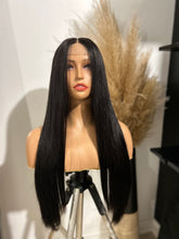 Load image into Gallery viewer, Bone straight closure wig
